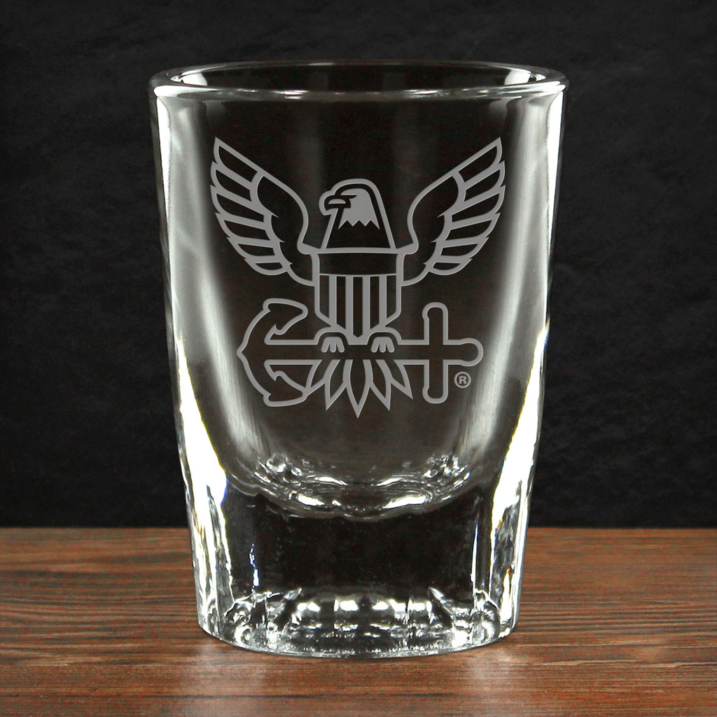 US Navy 2oz Shot Glass