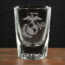 Load image into Gallery viewer, US Marines 2oz Shot Glass*