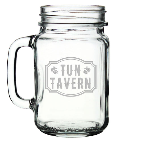 Tun Tavern 16oz Old Fashioned Drinking Jar with Handle*