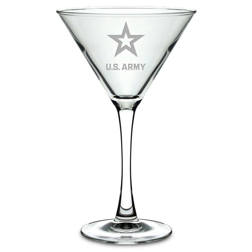 Army 10oz Martini Glass*