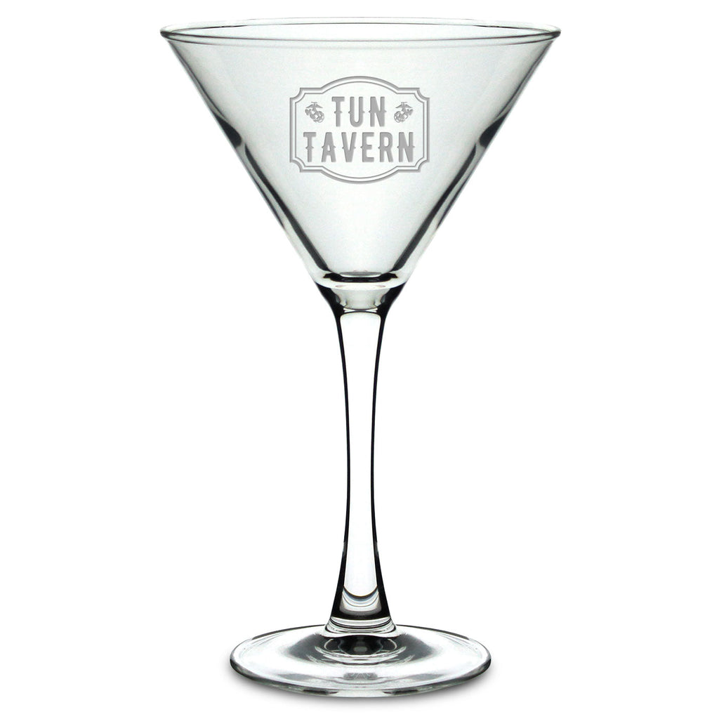 10oz Tun Tavern Martini Glass*