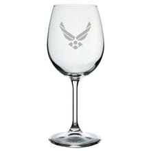 Load image into Gallery viewer, US Air Force 16oz Wine Glass*