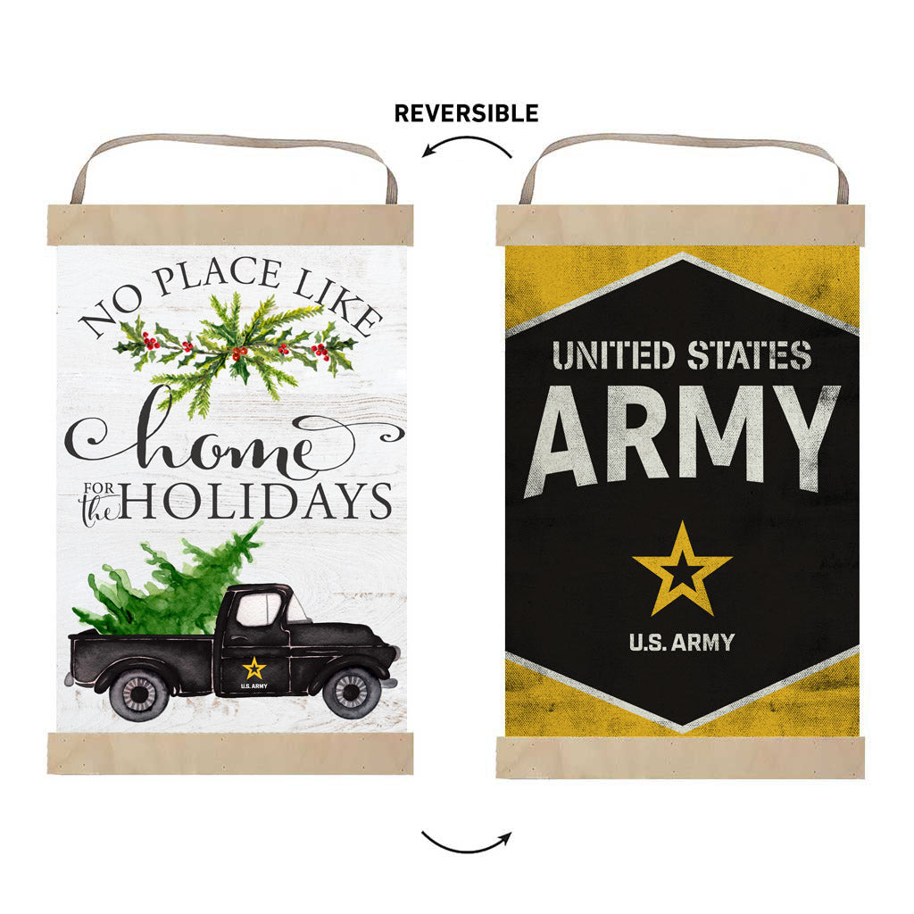 Army Home Christmas Reversible Banner*