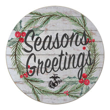 Load image into Gallery viewer, USMC Seasonal Indoor Circle Sign (20x20)*