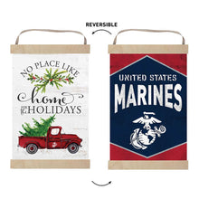 Load image into Gallery viewer, USMC Home Christmas Reversible Banner*