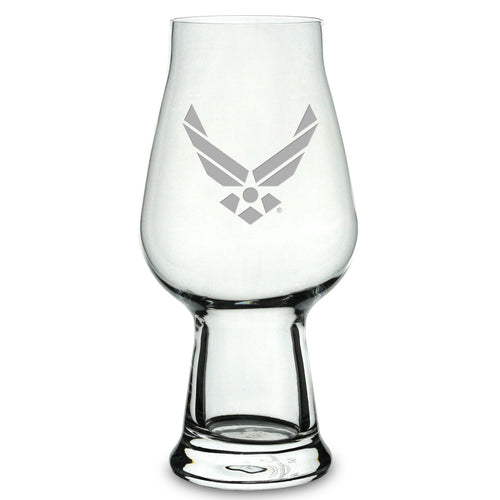 US Air Force 18.25oz Luigi Bormioli IPA Beer Glass