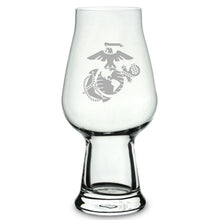 Load image into Gallery viewer, US Marines 18.25oz Luigi Bormioli IPA Beer Glass*