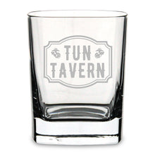 Load image into Gallery viewer, Tun Tavern Square 11.75oz Double Old Fashion Glass*