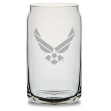 Load image into Gallery viewer, US Air Force 16oz Beer Can Glass*