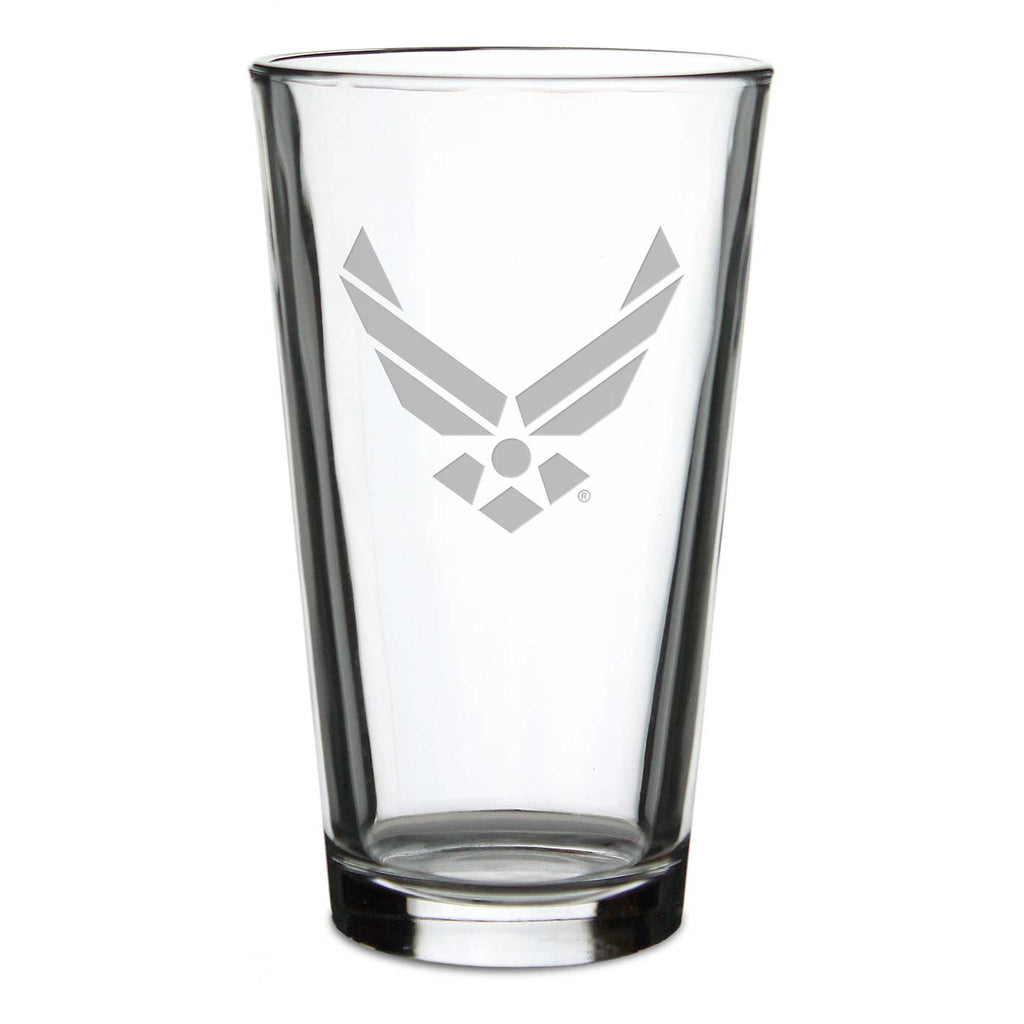 US Air Force 16oz Pub Glass