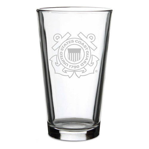 US Coast Guard 16oz Pub Glass*