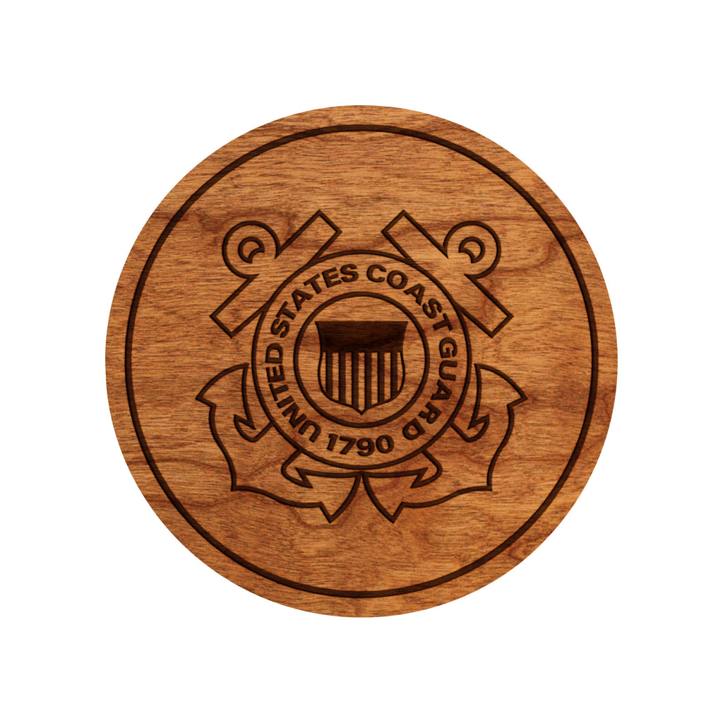 Coast Guard Seal Coaster