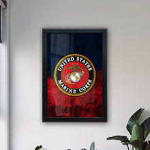 Load image into Gallery viewer, Marines EGA LED Snap Frame Lightbox*