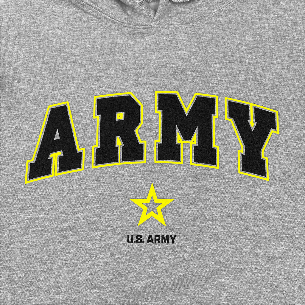 Army Arch Star Hood (Grey)
