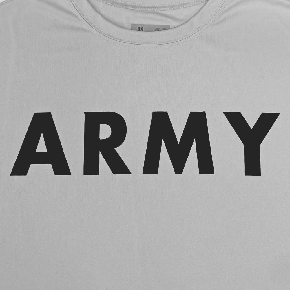 Army Logo Core Performance T-Shirt (Silver)