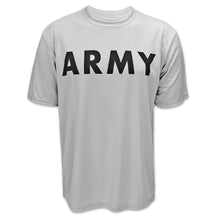 Load image into Gallery viewer, Army Logo Core Performance T-Shirt (Silver)