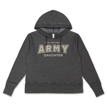 Load image into Gallery viewer, Army Daughter Ladies Hood (Washed Black)