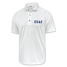 Load image into Gallery viewer, Air Force Block Performance Polo