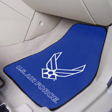 Load image into Gallery viewer, U.S. Air Force 2-pc Carpet Car Mat Set*