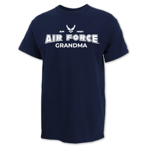 Air Force Grandma T-Shirt (Navy)