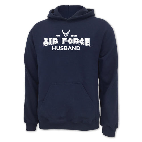 Air Force Husband Hood (Navy)