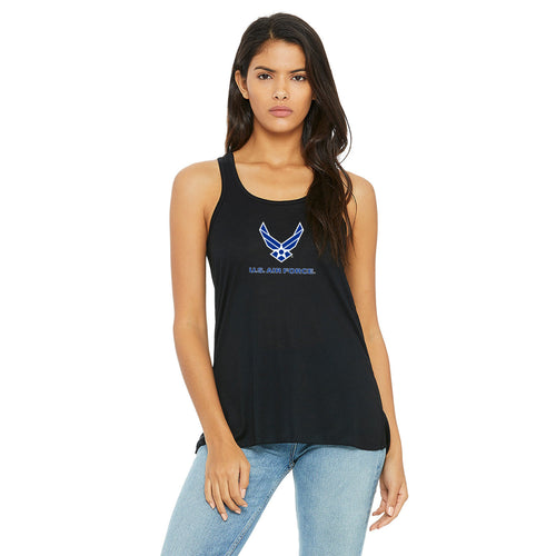 Air Force Ladies Wings Racerback