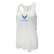 Load image into Gallery viewer, Air Force Ladies Wings Racerback