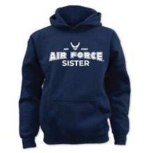 Load image into Gallery viewer, Air Force Sister Youth Hood (Navy)