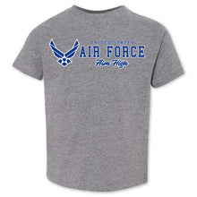 Load image into Gallery viewer, Air Force Toddler Full Chest T-Shirt