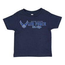 Load image into Gallery viewer, Air Force Toddler Full Chest T-Shirt