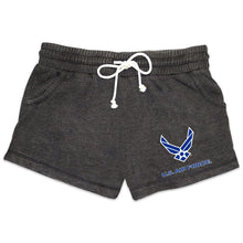 Load image into Gallery viewer, Air Force Ladies Wings Logo Rally Short