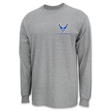 Load image into Gallery viewer, Air Force Wings Logo Long Sleeve T-Shirt