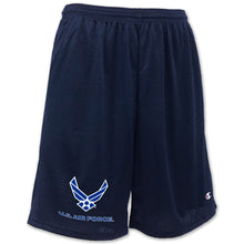 Load image into Gallery viewer, Air Force Champion Wings Logo Mesh Short