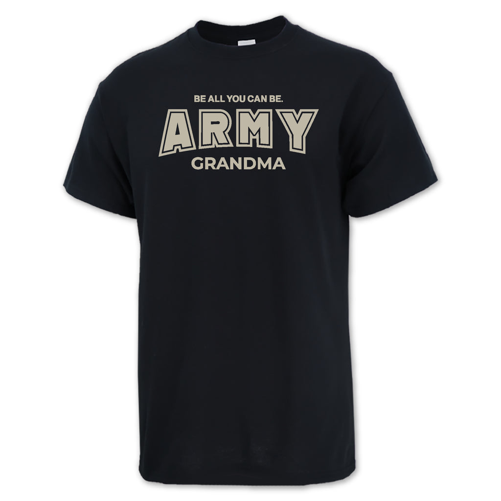 Army Grandma T-Shirt (Black)