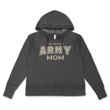 Load image into Gallery viewer, Army Mom Ladies Hood (Washed Black)