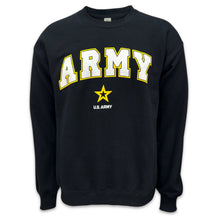 Load image into Gallery viewer, Army Arch Star Crewneck (Black)