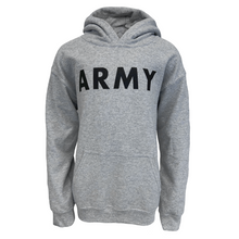 Load image into Gallery viewer, Army Youth Logo Core Hood (Grey)