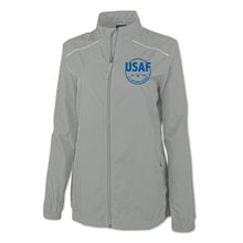 Load image into Gallery viewer, Air Force Ladies Veteran Pack-N-Go Reflective Jacket