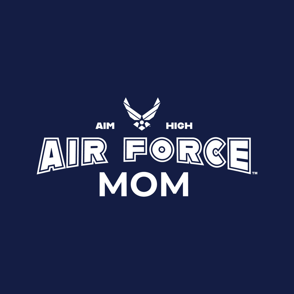 Air Force Mom T-Shirt (Navy)