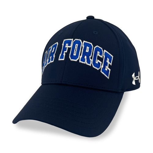 Air Force Under Armour Blitzing Flex Fit Hat (Navy)