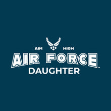 Load image into Gallery viewer, Air Force Daughter Ladies Crewneck (Blue)