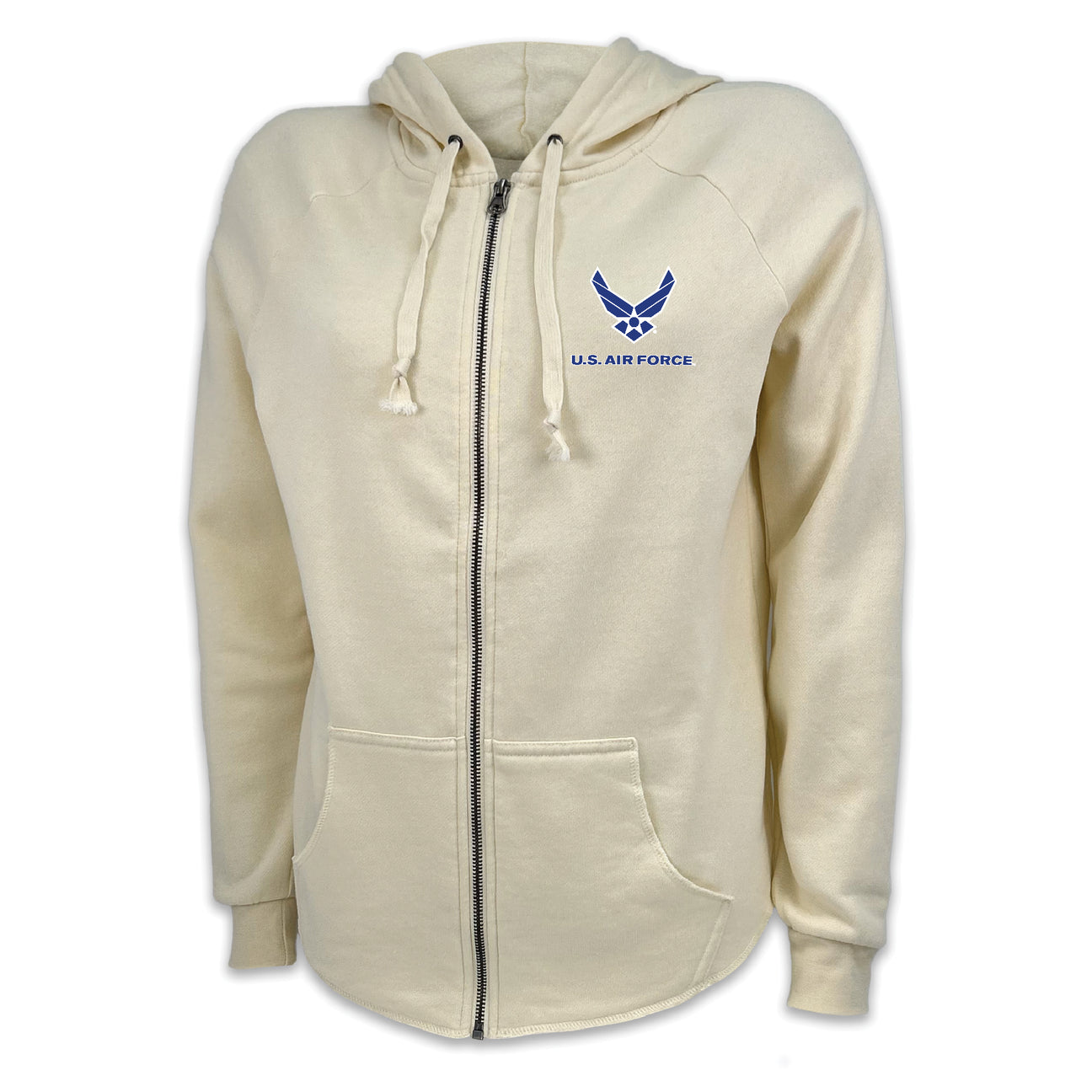 Air Force Wings Ladies Full Zip Hood (4 colors available)