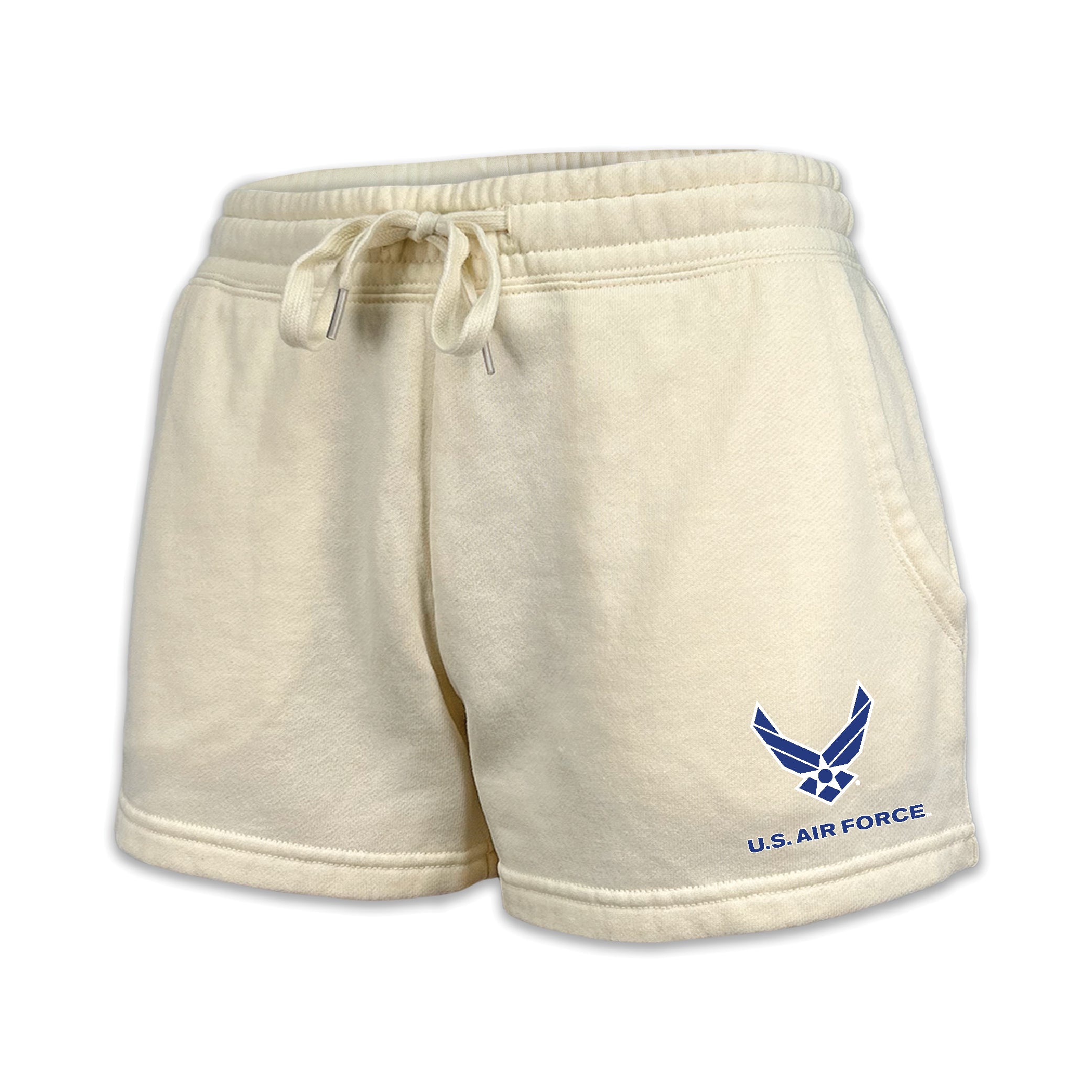 Air Force Wings Ladies Fleece Shorts 4 colors available