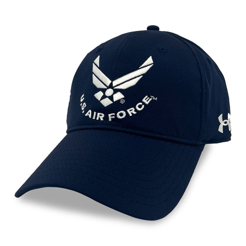 United States Air Force Under Armour Zone Adjustable Hat (Navy)