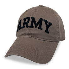 Load image into Gallery viewer, Army Arch Twill Hat (Driftwood)