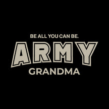 Load image into Gallery viewer, Army Grandma Ladies Crewneck (Black)