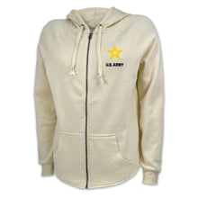 Load image into Gallery viewer, Army Star Ladies Full Zip Hood (4 colors available)