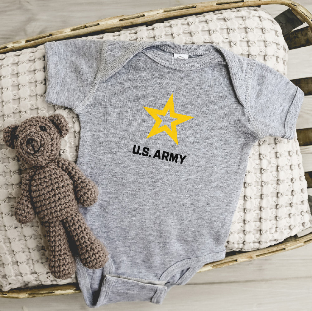 Army Star Infant Romper