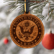 Load image into Gallery viewer, U.S. Army Seal Ornament