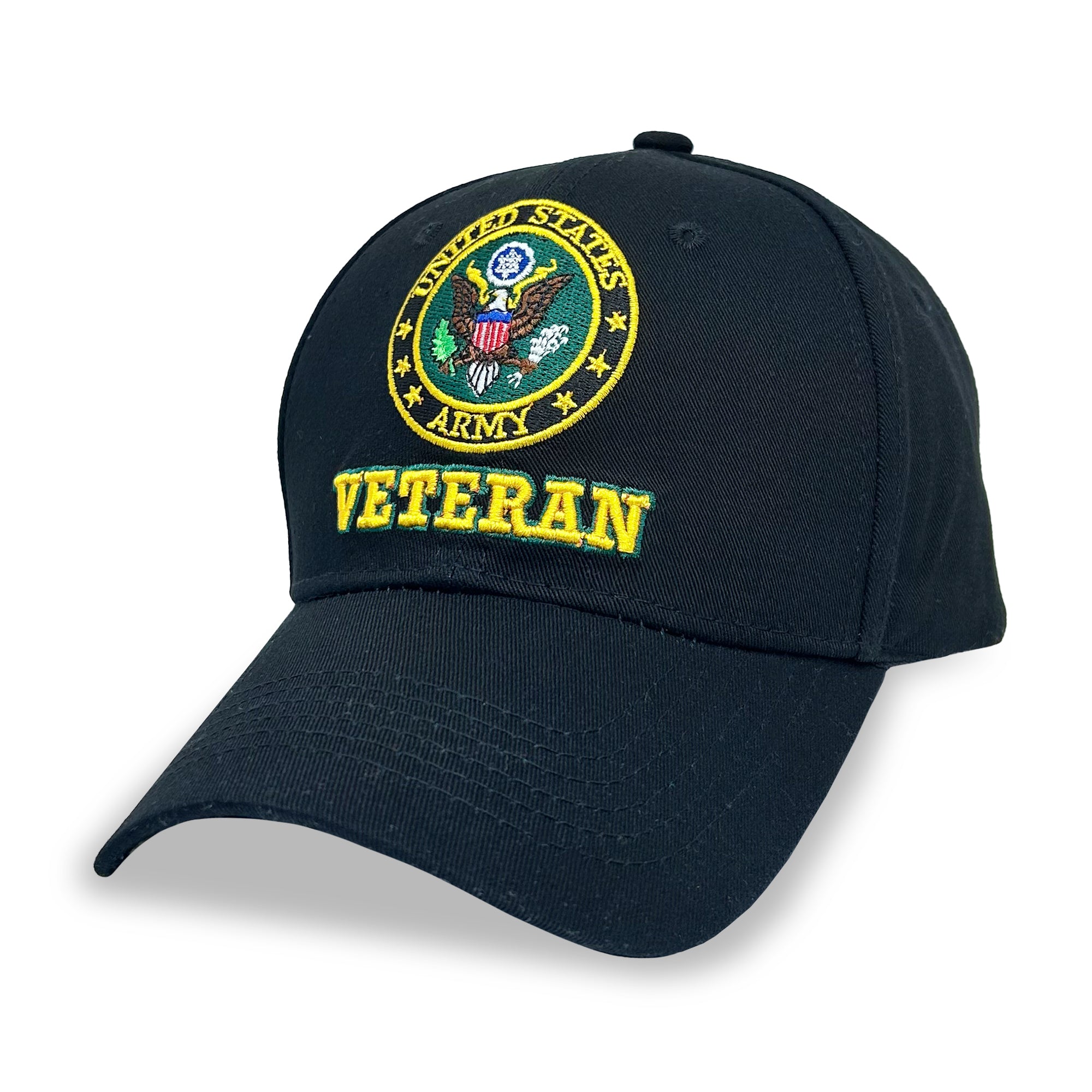 U.S. Army Veteran Hat (Black)